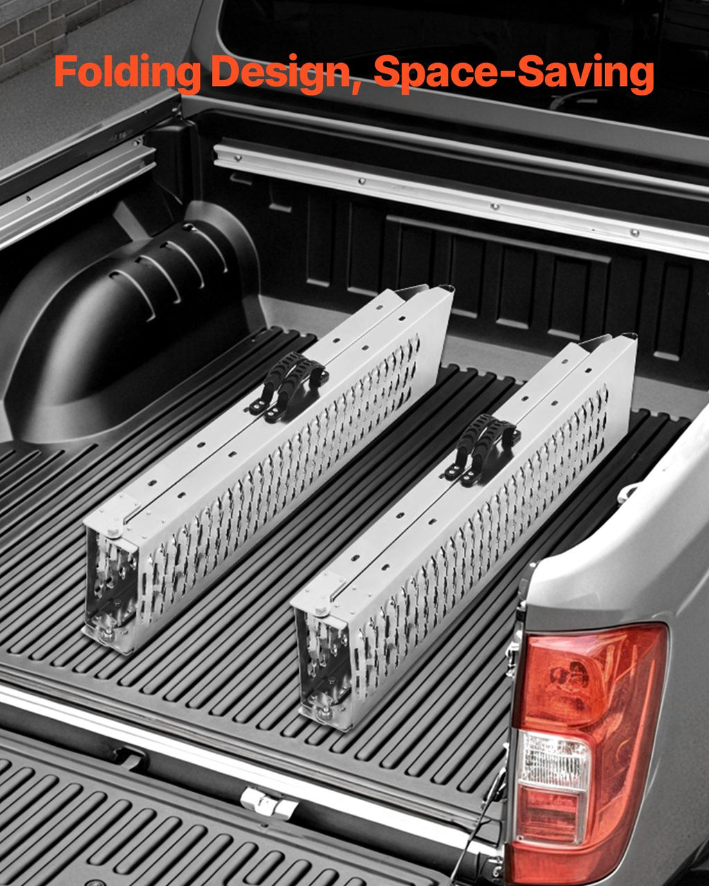 Plieninės užvažiavimo rampos VEVOR LR003B, 453 kg
