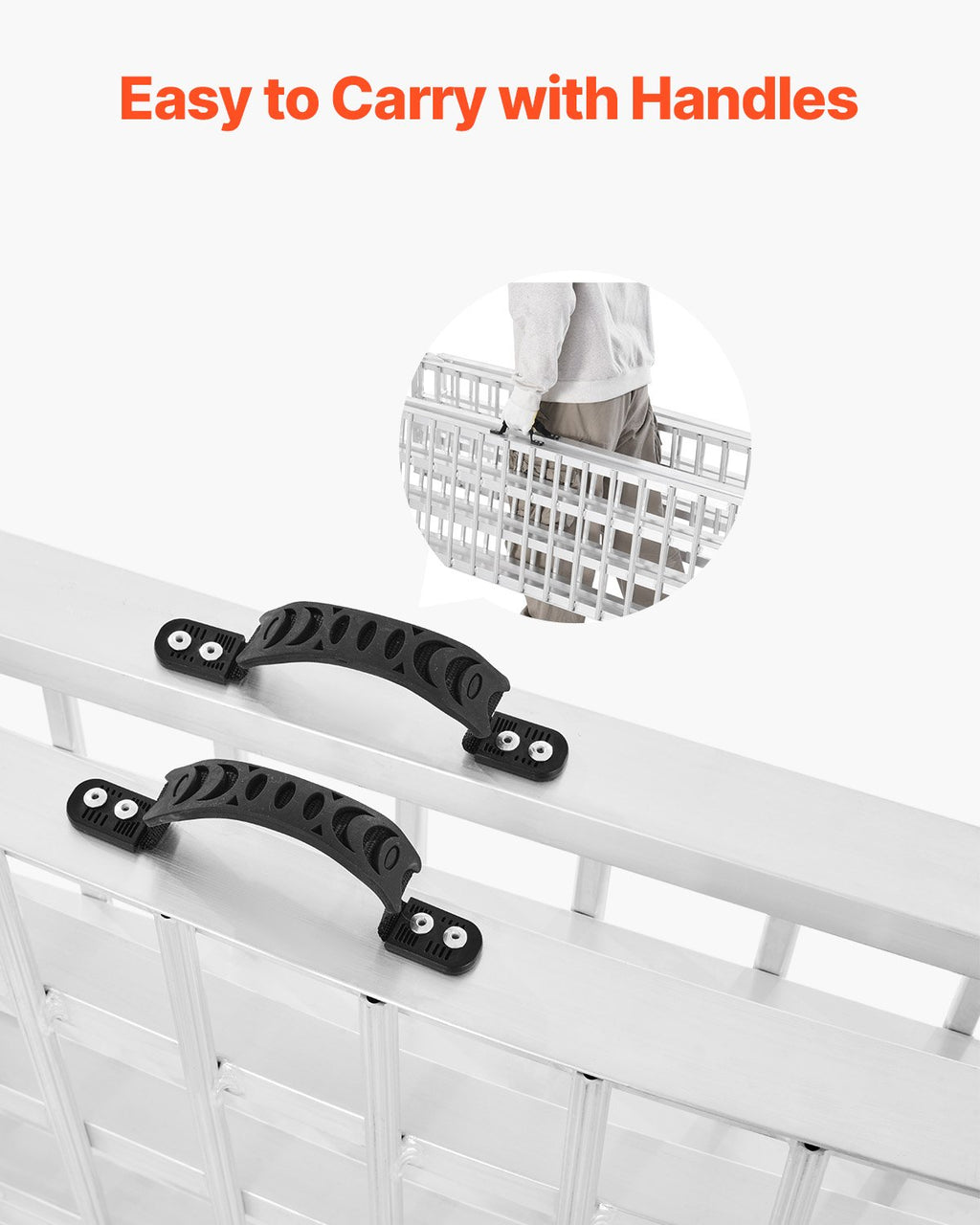 Aliumininės rampos VEVOR LR020A-120D, 907 kg keliamoji galia