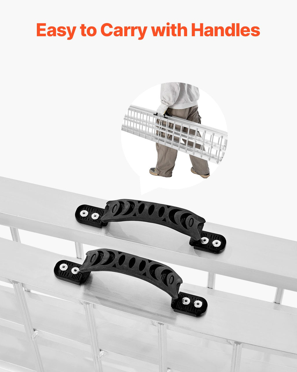 Aliumininė rampa VEVOR LR020-120X, 272 kg keliamoji galia