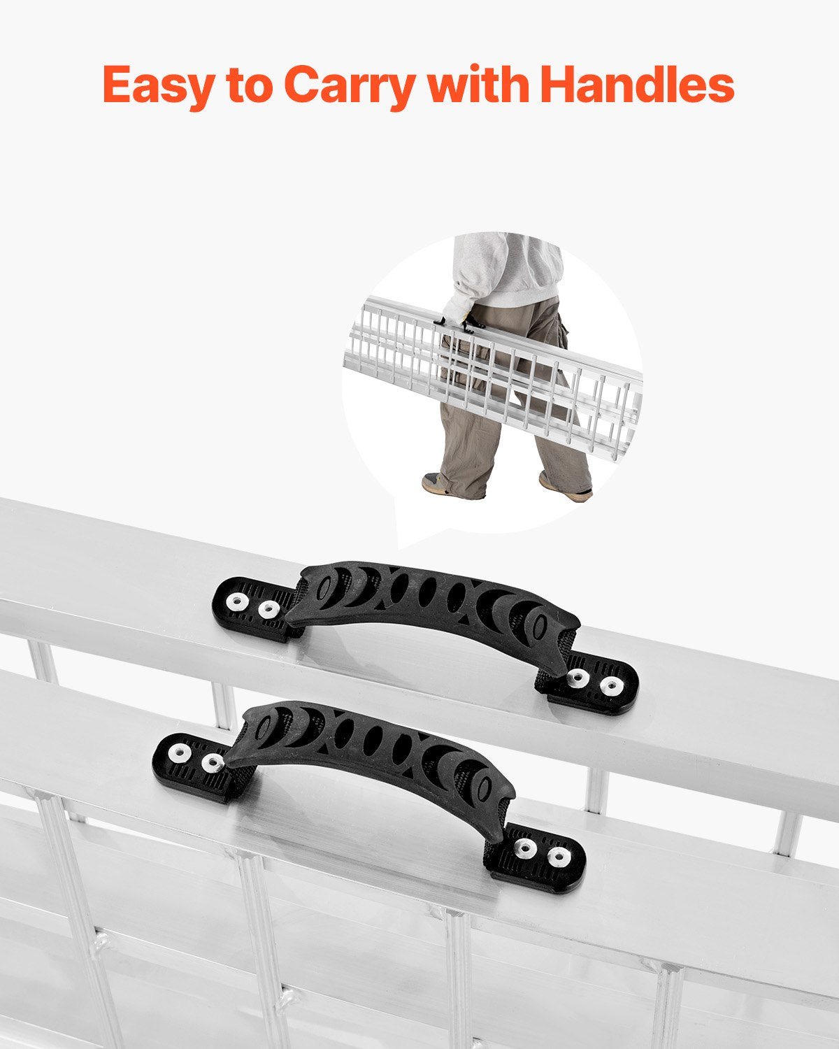Aliumininė rampa VEVOR LR020-120X, 272 kg keliamoji galia