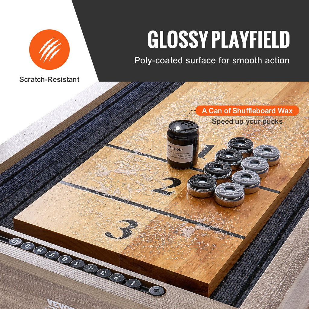 Shuffleboard stalas VEVOR SUS-11F01, 3,5 m ilgio