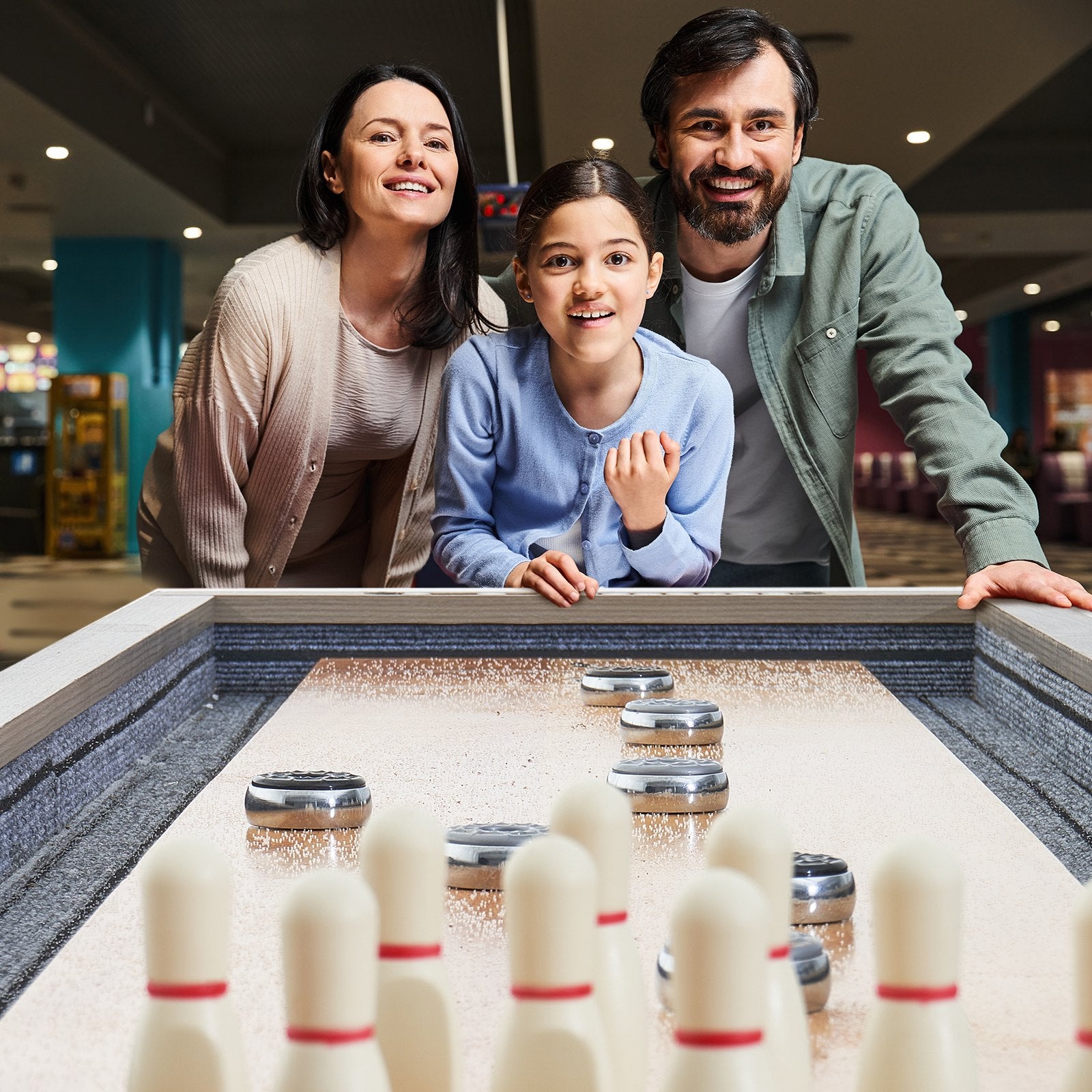 Shuffleboard stalas VEVOR SUS-11F01, 3,5 m ilgio