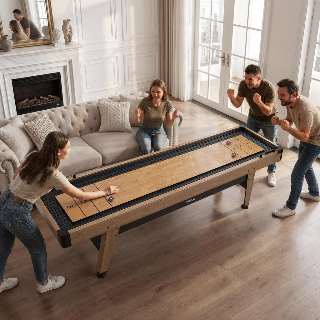 Shuffleboard stalas VEVOR BZSHB12FEET001, 2,7 m ilgio
