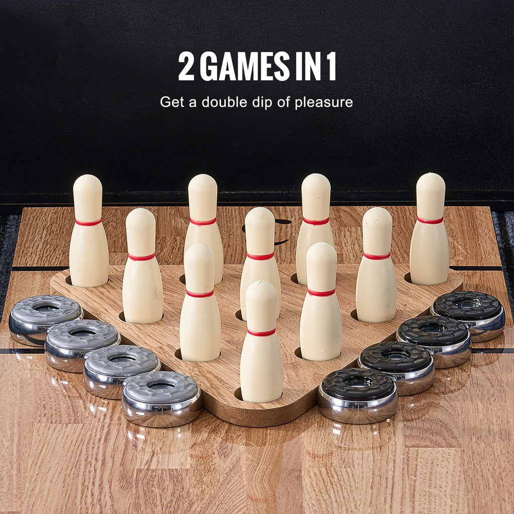 Shuffleboard ir boulingo stalas VEVOR SUS-9F01X, 274,3 cm