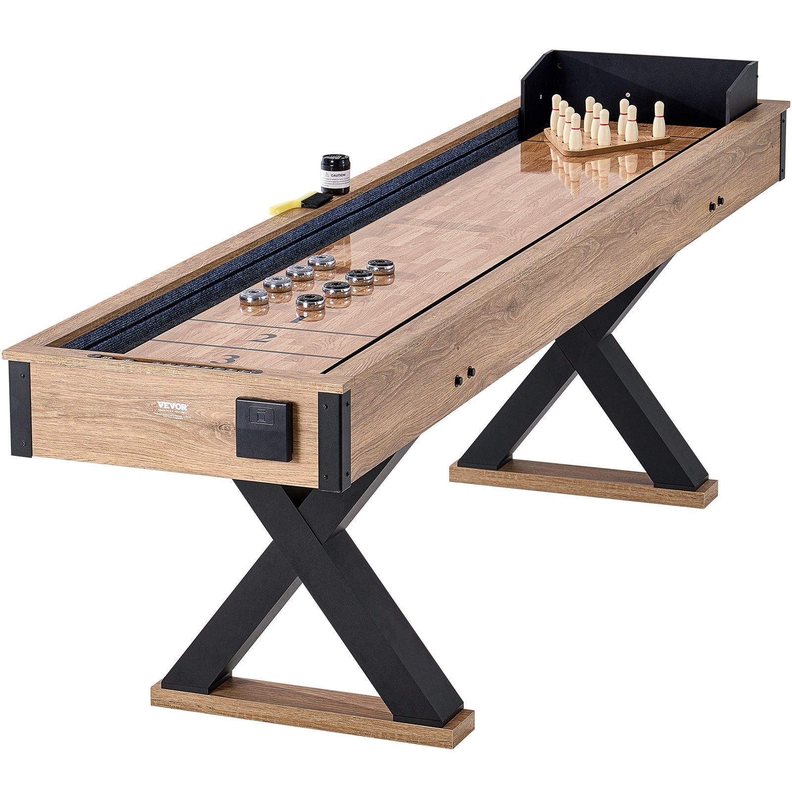 Shuffleboard ir boulingo stalas VEVOR SUS-9F01X, 274,3 cm