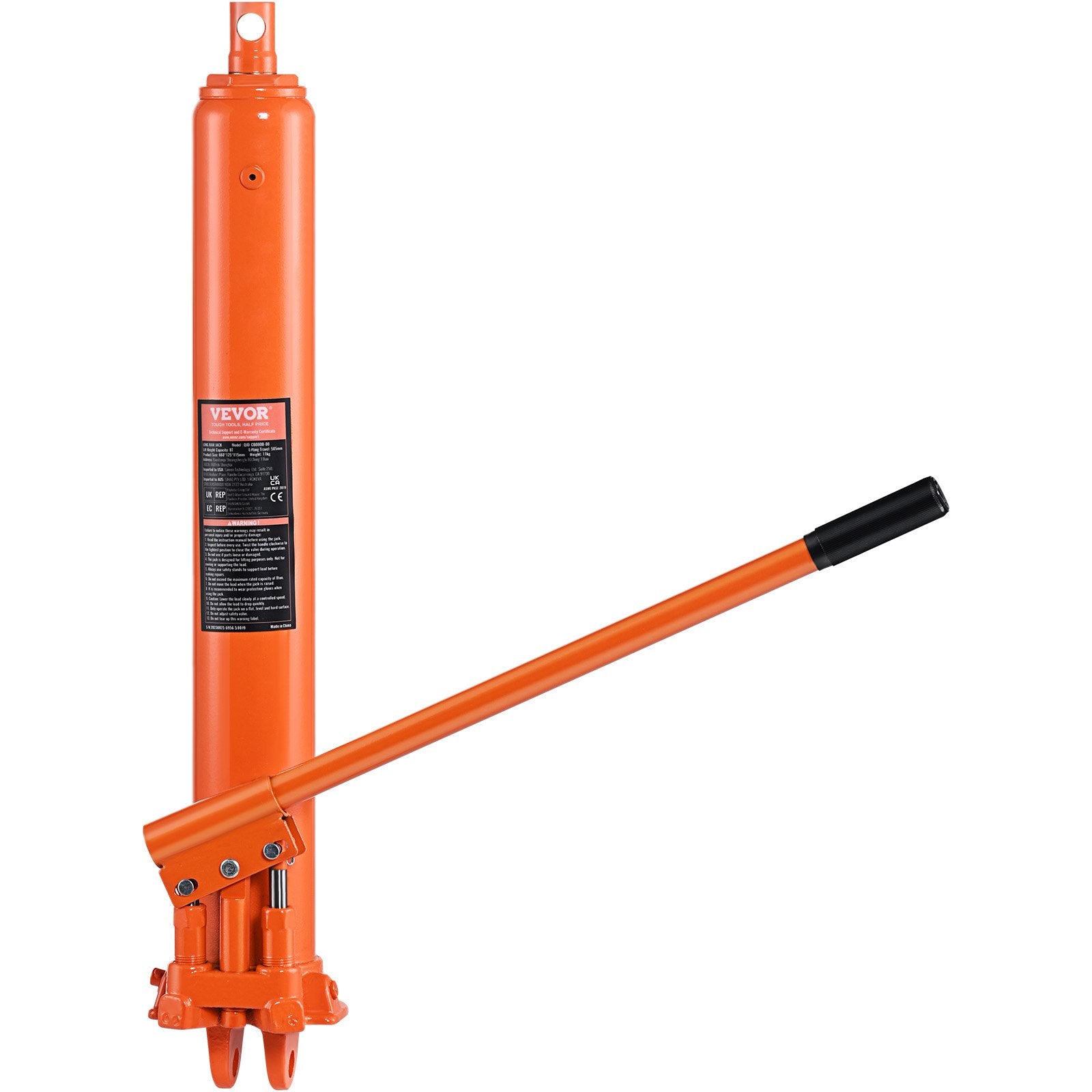 Hidraulinis kėliklis VEVOR QJD-CB080B-00, 8 t