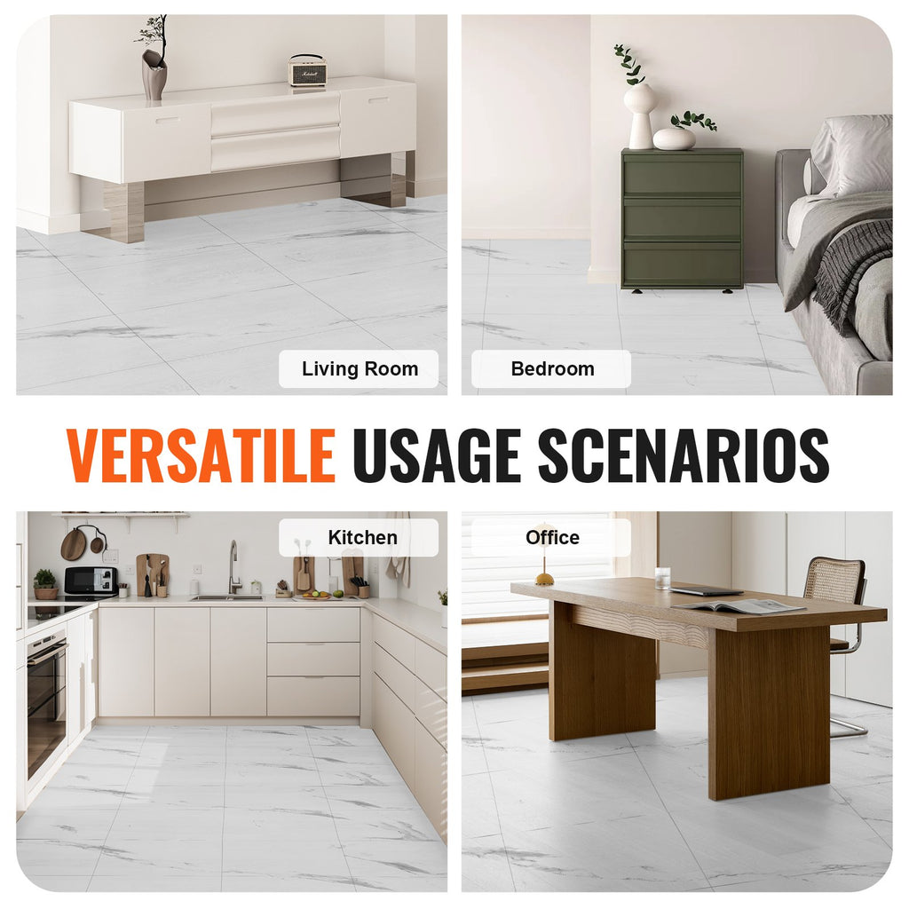 Lipnios vinilinės grindų plytelės VEVOR SXP-G-012, 1,5 mm storio