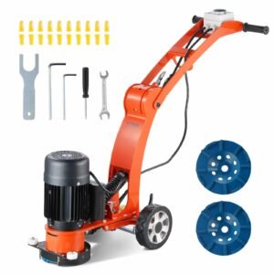 Betoninių grindų šlifuoklis Vevor VKG180, 180 mm
